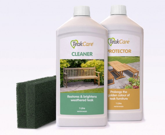 Teak Care Set - Cleaner and Protector