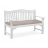 Taupe 3 Seater Bench Cushion