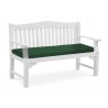 Green Bench Cushion for Austen 3 Seater Bench