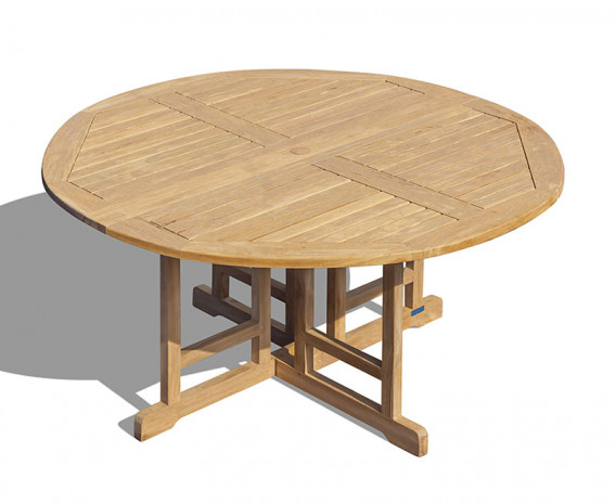 Berwick Round Gateleg Garden Table - 1.5m