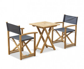 Lymington Folding Table and Director's Chair Set