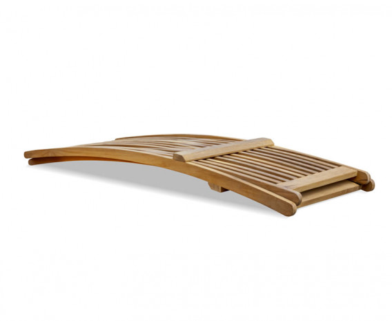 Lucia Teak Adjustable Sun Lounger