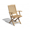 Cannes Foldable Garden Armchair