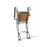 Fully Folding Bistro Armchair