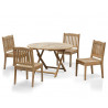 Lymington 1.2m Table and Winchester Chair Set