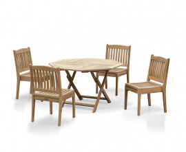 Lymington 1.2m Octagonal Table and Winchester Chair Set