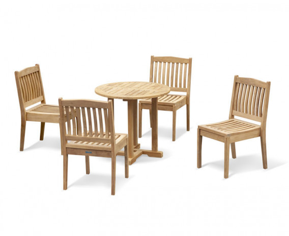 Sissinghurst Round 80cm Table and Winchester Chair Set