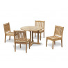 Sissinghurst Round 1m Table and Winchester Chair Set