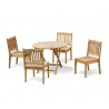 Lymington Round 1m Table and Winchester Chair Set