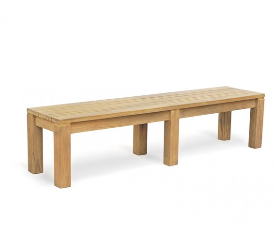 Gladstone 8 Seater Rectangular 2m Table with Mita Backless Benches