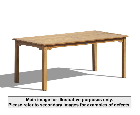 Hampton 1.8m Rectangular Table - Used: Good