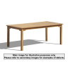 Hampton 1.8m Rectangular Table - Used: Good