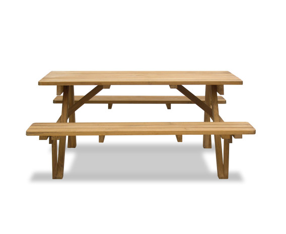Traditional Wooden Pub Bench