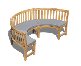 Marlow Semi-Circle Armless Bench Cushion