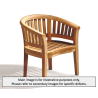 Contemporary Garden Armchair - Used: Acceptable