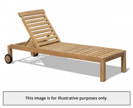 Oxburgh Sun Lounger - Used: Good