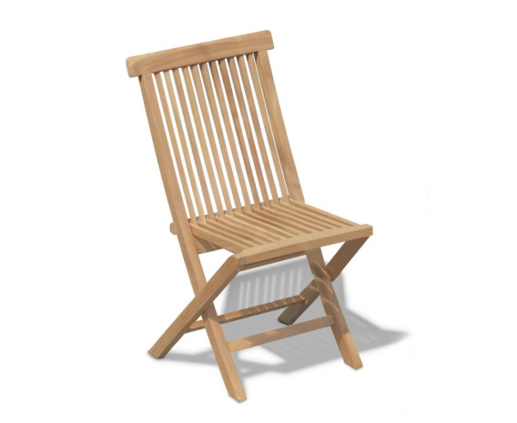 Carida 1.8m Teak Table and 6 Folding Chairs Set