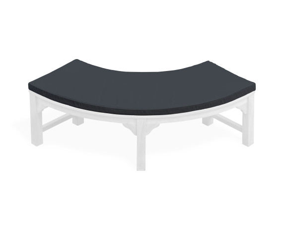 Cosmos Quarter Tree Seat Bench Cushion - Navy Blue