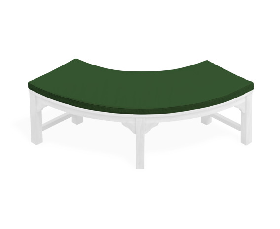 Cosmos Quarter Tree Seat Bench Cushion - Navy Blue