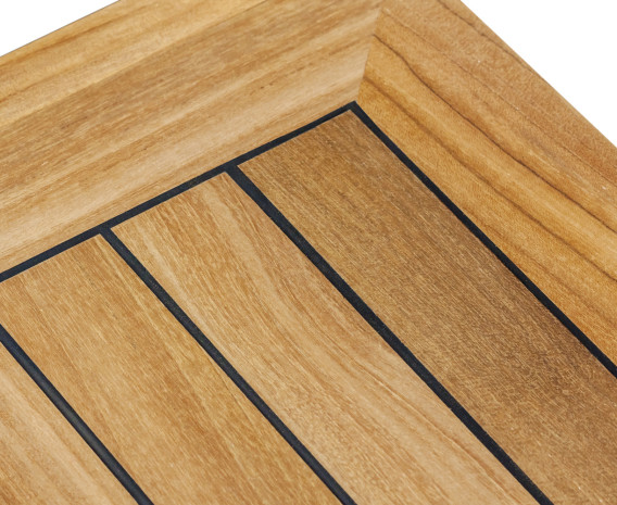 York Teak Garden Storage Bench - 1.2m
