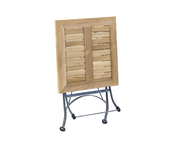 Café Square Folding Bistro Table – 60cm