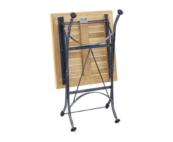 Café Square Folding Bistro Table – 60cm