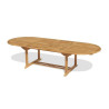 Oxburgh Oval Extending Garden Table