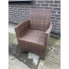 Azure Mocha Brown Armchair - New: End of Line
