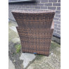 Azure Mocha Brown Armchair - New: End of Line