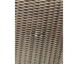 Verona Round 1.5m Java Brown Weave Table - New: End of Line