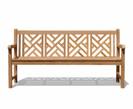 Chartwell 4 Seater Teak Garden Bench