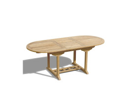 Oxburgh Teak Extending Table
