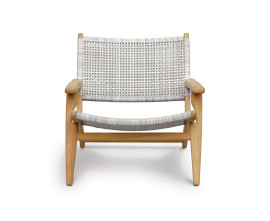 Catalina Lounge Chair With Arms, Flat Weave