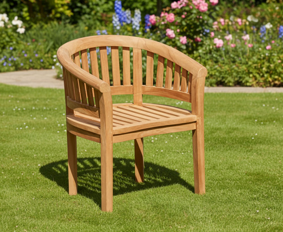 Wimbledon Teak Banana Chair
