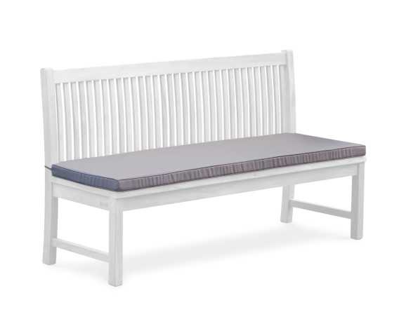 Reigate 4 Seater Bench Cushion - Grey