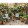 Sissinghurst 2 Seater Set, 60cm Round Table and St Moritz Chairs