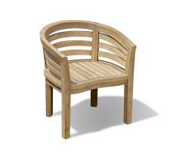 Bloomsbury Teak Banana Chair