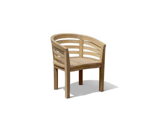 Wimbledon Teak Coffee Table and Bloomsbury Tub Chairs