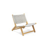 Catalina Lounge Chair - Grey Marble