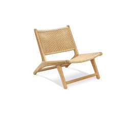 Catalina Lounge Chair - Honey Wicker