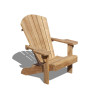 Teak Adirondack Lounge Bear Chair