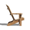 Teak Adirondack Lounge Bear Chair