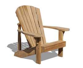 New England Teak Wood Adirondack Chair