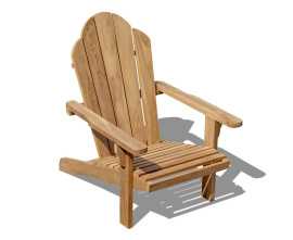 Teak Wood Adirondack Chair
