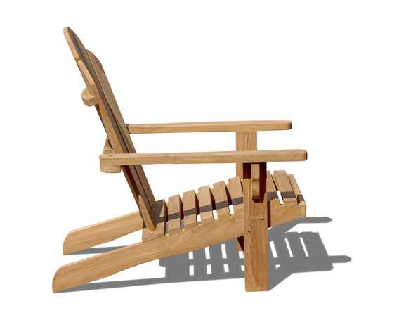 Teak Wood Adirondack Chair