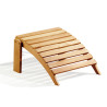 Teak Wood Adirondack Footstool
