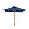 Tilting Square 1.5m Patio Parasol - Blue