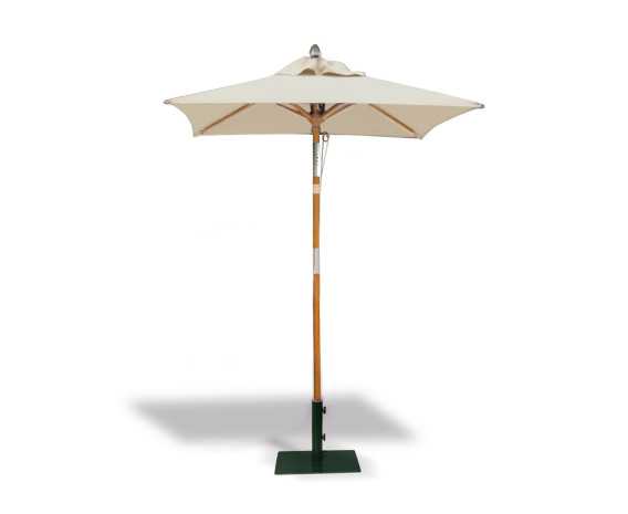 Tilting Square 1.5m Patio Parasol - Blue