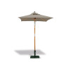 Tilting Square 1.5m Patio Parasol - Taupe