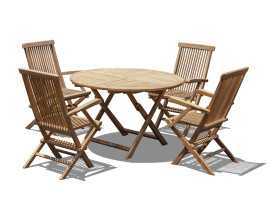 Lymington 4 Seater Garden Dining Set